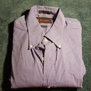 Barrington Blue Checkered button down.
